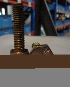 Hexagon screw 3/8X1 3/4 galv ASTM A-307